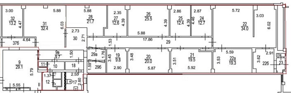 Офис 12,4 м. кв.
